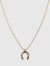 Zelia Colorful Horseshoe Necklace