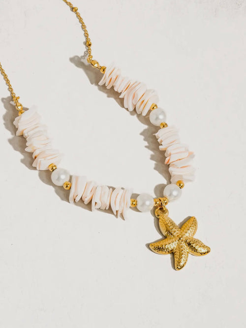 Thelma Shell Star Necklace