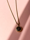 Very Vintage 82 CC Necklace in Black & Gold