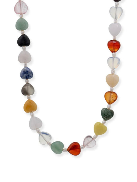 Mini Murphy Heart Necklace in Multi