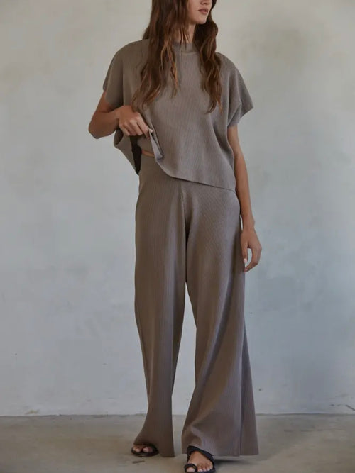 Need For Knit Pant in Mocha