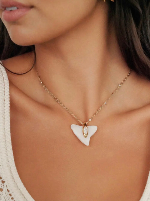 Deep Ocean Shark Necklace