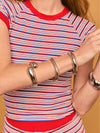 Livorno Cuff in Silver