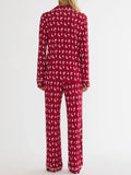Livy & Connie PJ Set in Rouge Frost