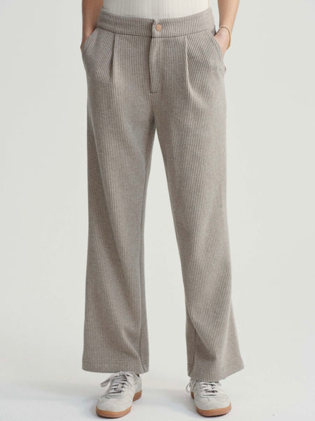 Aberdeen Straight Leg Pant 29 in Taupe Marl