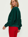 Devyn Sweatshirt in Pine Green