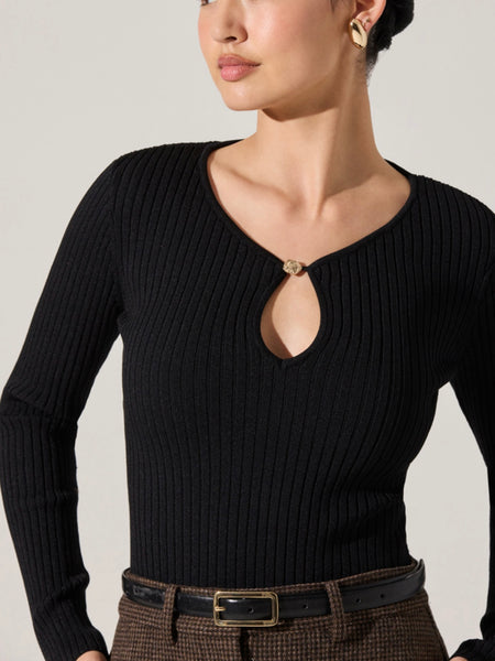 Lynly Sweater in Black