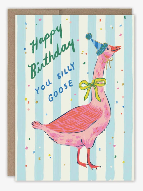 Silly Goose Birthday Card