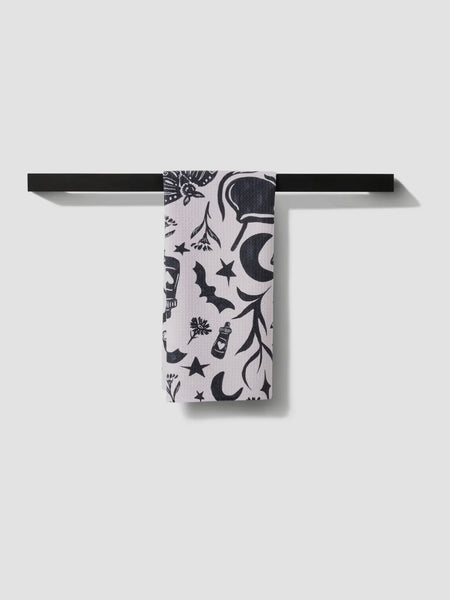 Moths and Things Tea Towel