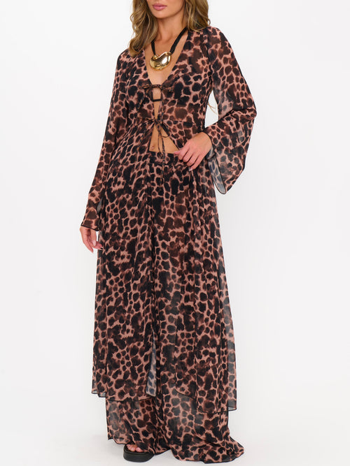 Jet Setter Robe in Tortoise Shell