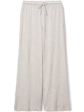 Maddie Waffle Drawstring Pant in Ash