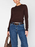 Tuck In Sweater in Mocha Knit
