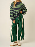 Right On Track Pant in Forest Green