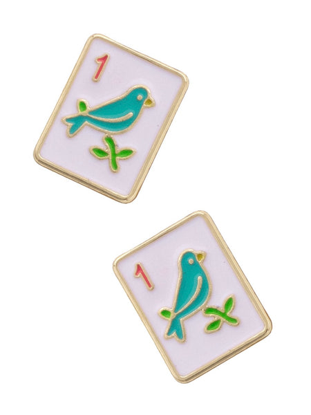 Bam Bird Tile Studs