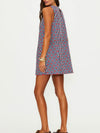 Caprina Mini Dress in Star Spangled Seas