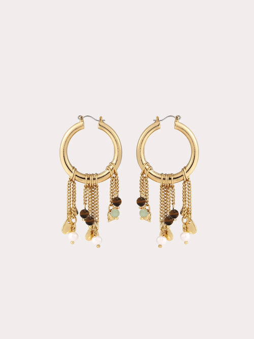 Dune Hoops in Neutral
