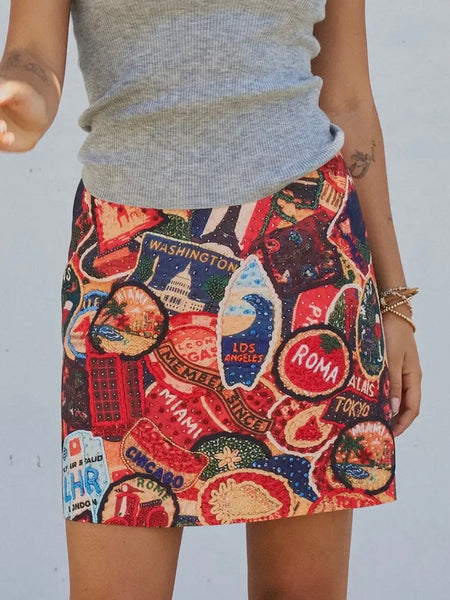 Postcards From Paradise Mini in Multi