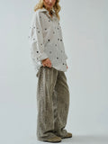 Heart to Heart Button Up in Ivory