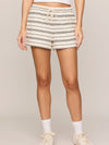Downtown Striped Short in Cloud
