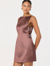 Kinsey Mini Dress in Mauve