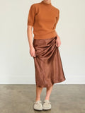 She's Cute Skirt in Chestnut