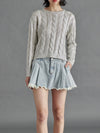 Renzo Sweater in Antique Ivory