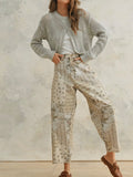 Presley Barrel Pants in Multi