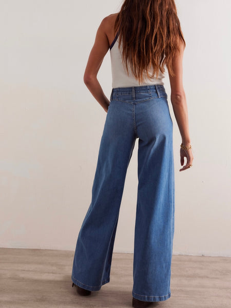 Libre Wide Leg Jean in Goodie Goodie