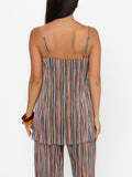 Abby Top in Sundown Stripe Knit