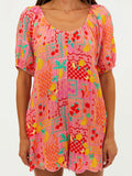 Ellery Romper in Passion Fruit