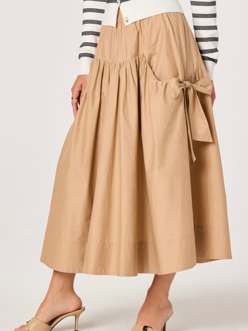 Lylah Skirt in Khaki