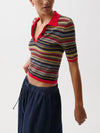 Ashlee Polo in Negroni Stripe