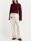 The Brushed Fleece Sweatpant in Oatmeal