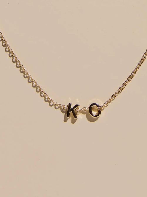 KC Initial Necklace
