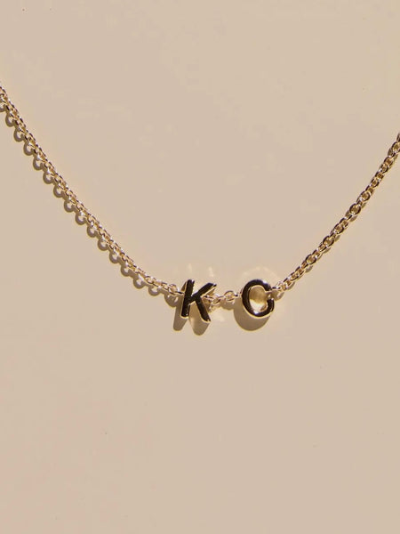 KC Initial Necklace