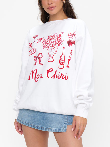 Stanley Sweatshirt in Mon Cherie Graphic