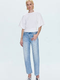 Veronica Tee in Le Blanc