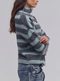 WTF Button Collection Cardigan in Storm Cloud