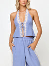 April Top in Shell Or High Water