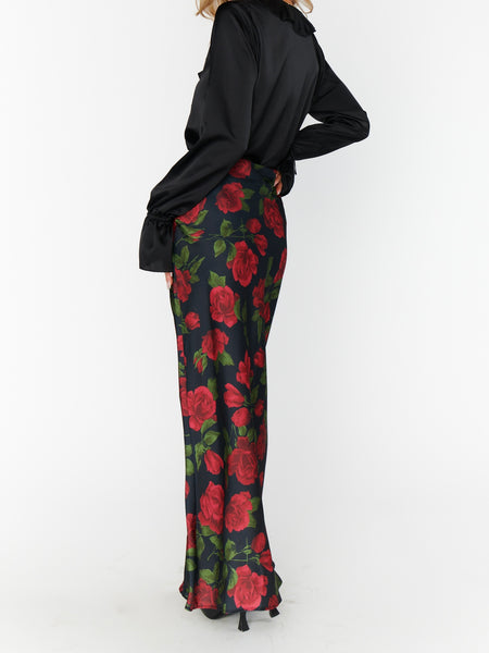 Maci Maxi Skirt in Send Me Roses