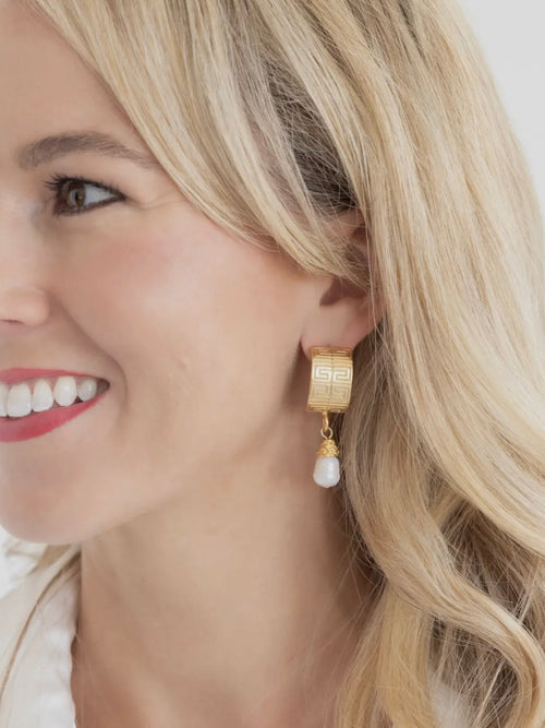 Guest Pearl Drop Earrings