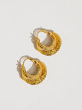 Winfred Swirl Hoop Earring