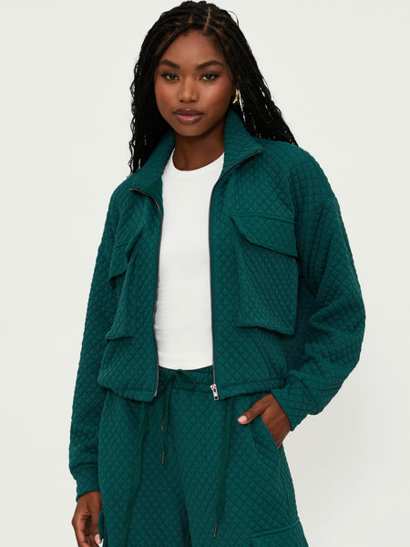 Maren Jacket in Pine Quilt