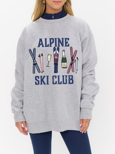 Stanley Sweatshirt in Alpine Ski Club Graphic