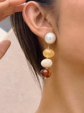 Alani Stone Earrings in Neutral