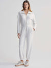 Jessie Jumpsuit in Ivory Marl