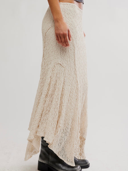 Bella Lace Mermaid Skirt in Tea