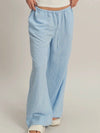 Bring The Gingham Pant in Blue
