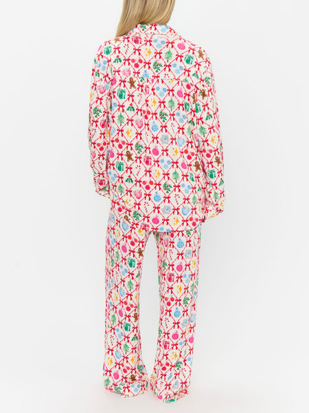 Classic PJ Set in Winter Wonderland Jersey