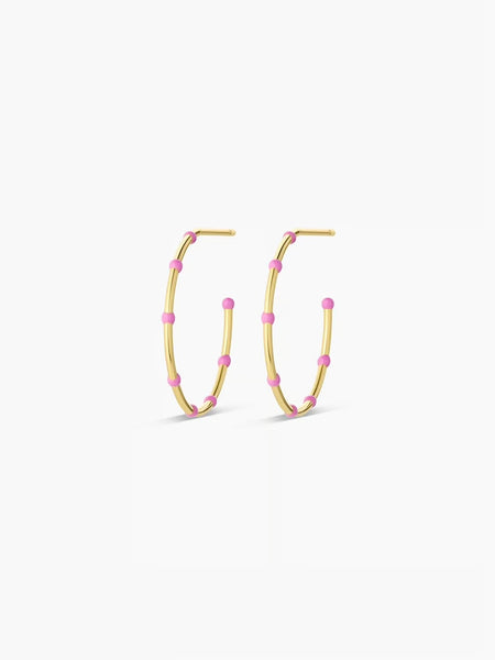 Taner Hoops in Gold